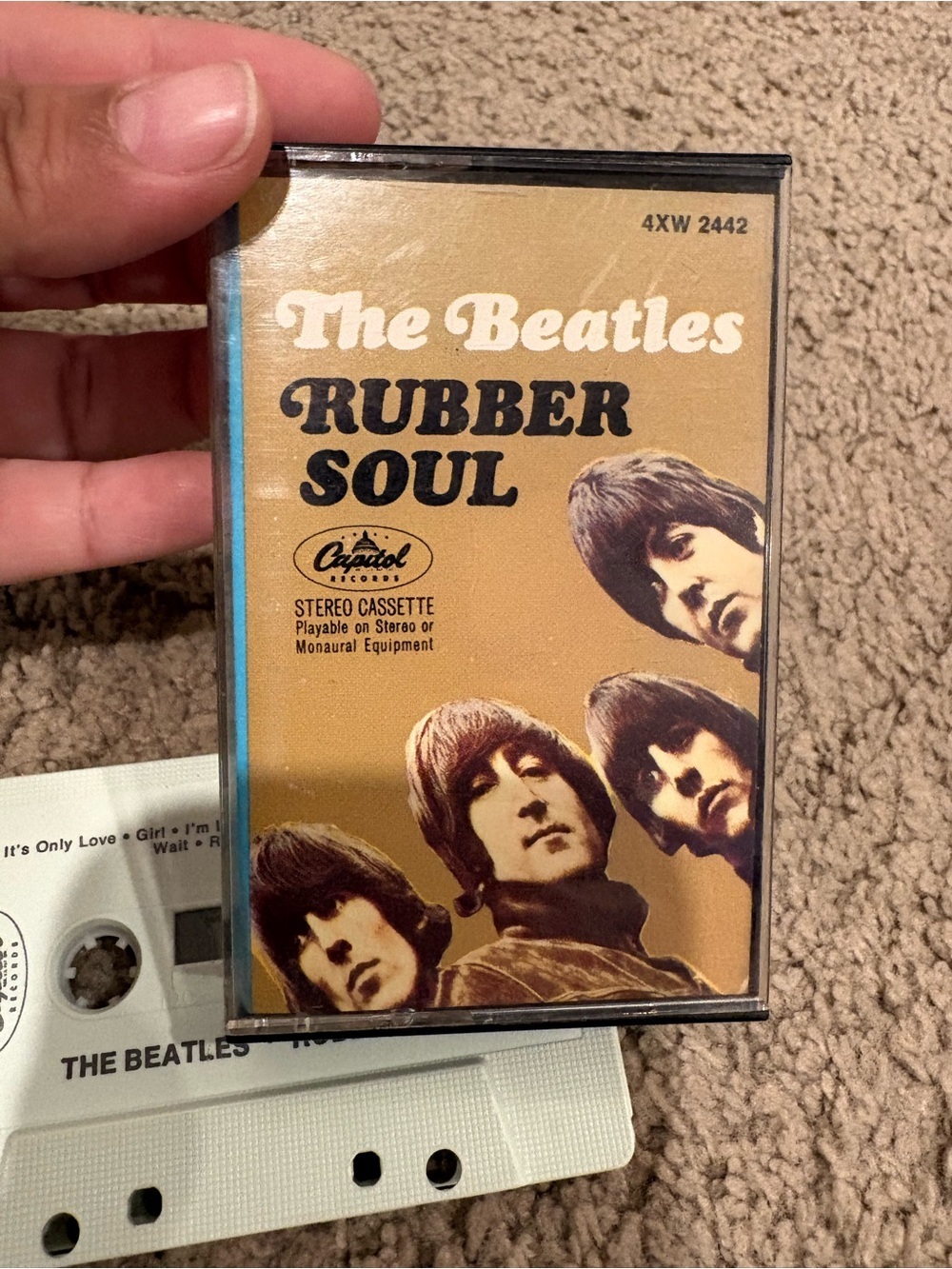 The Beatles Rubber Soul Cassette Tape Capitol Records 4XW 2442 - Picture 2 of 13